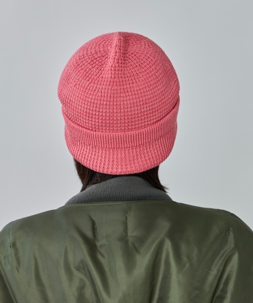 OVERRIDE(オーバーライド)の「OVERRIDE KNIT BASIC BEANIE SG / オーバーライド(ニットキャップ/ビーニー・レディース・ブラック/グレー/ピンク/ネイビー・57~59cm)」の21枚目の写真