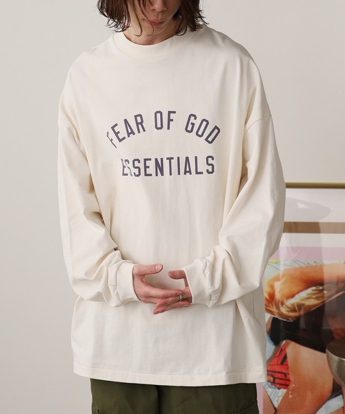 【シルエットがカッコイイ】エッセンシャルズ アーチロゴロンT FOG ESSENTIALS/エッセンシャルズ 24FW ARCH LOGO LS TEE ロンT