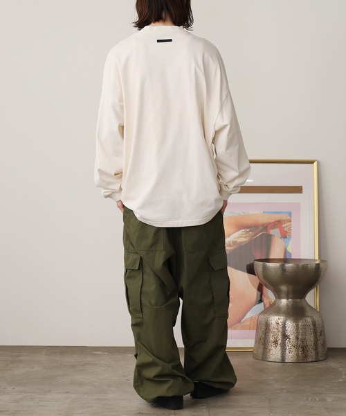 【シルエットがカッコイイ】エッセンシャルズ アーチロゴロンT FOG ESSENTIALS/エッセンシャルズ 24FW ARCH LOGO LS TEE ロンT
