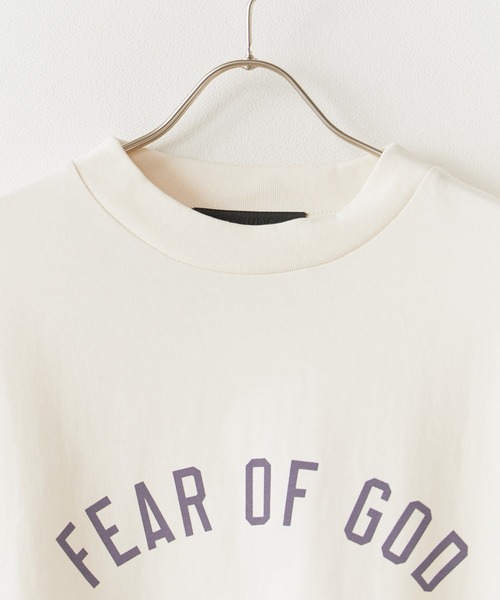 FOG ESSENTIALS(エフオージーエッセンシャルズ)の「FOG ESSENTIALS/エッセンシャルズ 24FW ARCH LOGO LS TEE ロンT 夏服(Tシャツ/カットソー・メンズ・アイボリー/オリーブ/ブラック・L/M/S/XL)」の14枚目の写真