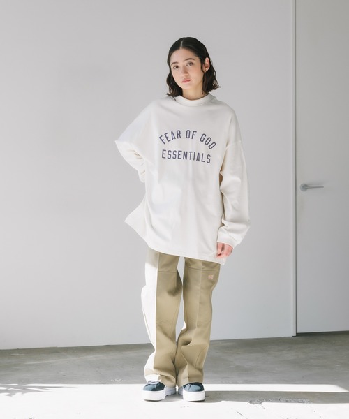 【シルエットがカッコイイ】エッセンシャルズ アーチロゴロンT FOG ESSENTIALS/エッセンシャルズ 24FW ARCH LOGO LS TEE ロンT