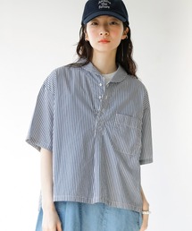 D.M.G ドミンゴ ⿻ コットン ハーフボタン ブラウス 春 ナチュラル 白 楽天市場】ドミンゴ シャツ（レディースファッション）の通販