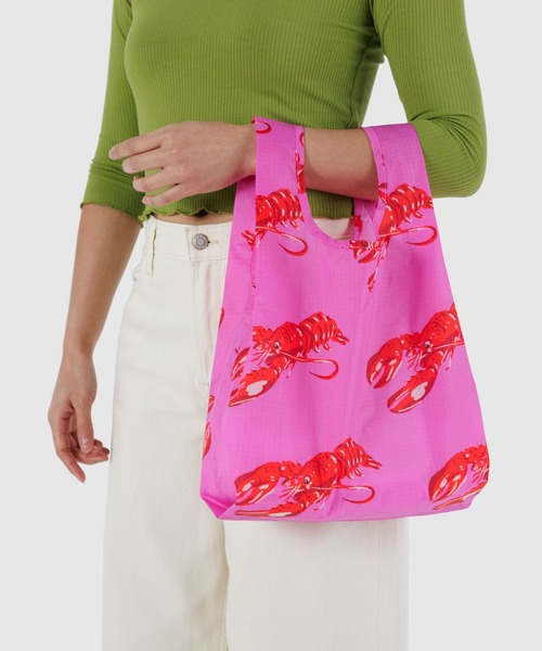 新品】BAGGU スタンダード レインボー COWと ピンクロブスター 新品