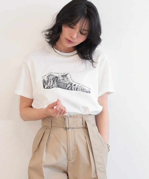 YK プロフィールご確認ください様BARNYARDSTORM セール】BARNYARDSTORM / CATプリントT（Tシャツ/カットソー