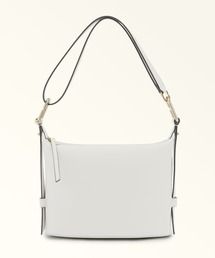 A306】2WAYショルダーバッグ FURLA ホワイト/ジャガード