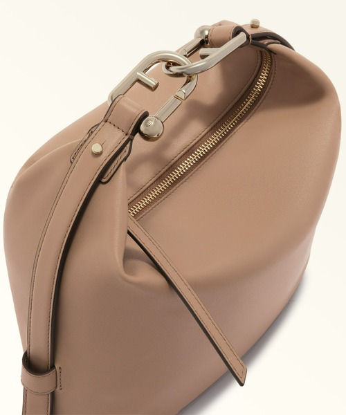 FURLA(フルラ)の「フルラ ヌヴォラ (Furla Nuvola) ホーボーバッグ(ショルダーバッグ・レディース・ライトオリーブ/ホワイト/グレイッシュベージュ・ONE SIZE)」の10枚目の写真