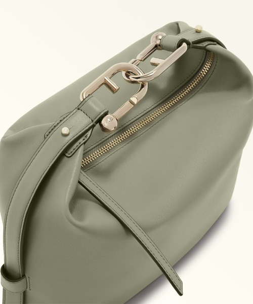 FURLA(フルラ)の「フルラ ヌヴォラ (Furla Nuvola) ホーボーバッグ(ショルダーバッグ・レディース・ライトオリーブ/ホワイト/グレイッシュベージュ・ONE SIZE)」の14枚目の写真
