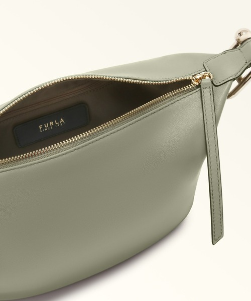 FURLA(フルラ)の「フルラ ヌヴォラ (Furla Nuvola) ホーボーバッグ(ショルダーバッグ・レディース・ライトオリーブ/ホワイト/グレイッシュベージュ・ONE SIZE)」の15枚目の写真