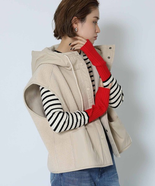 Gready Brilliant（グレディブリリアン）の「リバーシブルボアフード