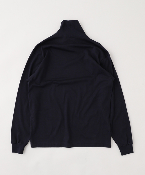 BARAILLE&GARMENTS（バライルアンドガーメンツ）の「BARAILLE & GARMENTS 別注 タートルネック Tシャツ 『LONGMORN』（Tシャツ/カットソー・メンズ・ブラック/ネイビー/ホワイト・XX-LARGE/X-LARGE/LARGE/MEDIUM）」の4枚目の写真