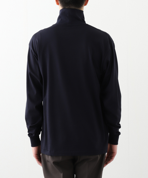 BARAILLE&GARMENTS（バライルアンドガーメンツ）の「BARAILLE & GARMENTS 別注 タートルネック Tシャツ 『LONGMORN』（Tシャツ/カットソー・メンズ・ブラック/ネイビー/ホワイト・XX-LARGE/X-LARGE/LARGE/MEDIUM）」の10枚目の写真