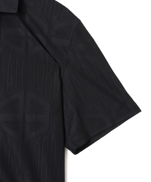 JORDAN BRAND（ジョーダンブランド）の「JORDAN BRAND M J FLT SS KNIT TOP / ジョーダンブランド ジョーダン FLT ニット S/S トップ / NIKE【SP】（シャツ/ブラウス・メンズ・ブラック/ホワイト・S/M/L/XL/XXL）」の6枚目の写真