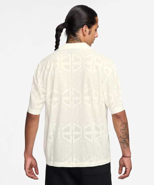JORDAN BRAND（ジョーダンブランド）の「JORDAN BRAND M J FLT SS KNIT TOP / ジョーダンブランド ジョーダン FLT ニット S/S トップ / NIKE【SP】（シャツ/ブラウス・メンズ・ブラック/ホワイト・S/M/L/XL/XXL）」の14枚目の写真