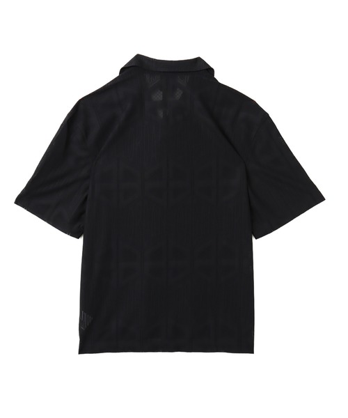 JORDAN BRAND（ジョーダンブランド）の「JORDAN BRAND M J FLT SS KNIT TOP / ジョーダンブランド ジョーダン FLT ニット S/S トップ / NIKE【SP】（シャツ/ブラウス・メンズ・ブラック/ホワイト・S/M/L/XL/XXL）」の5枚目の写真