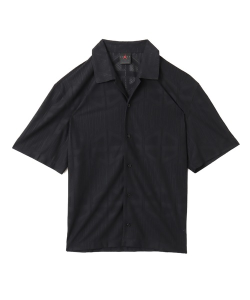 JORDAN BRAND（ジョーダンブランド）の「JORDAN BRAND M J FLT SS KNIT TOP / ジョーダンブランド ジョーダン FLT ニット S/S トップ / NIKE【SP】（シャツ/ブラウス・メンズ・ブラック/ホワイト・S/M/L/XL/XXL）」の4枚目の写真