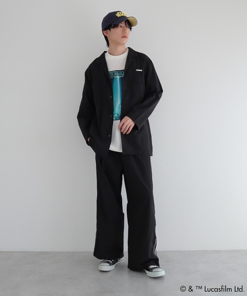 STAR WARS（スターウォーズ）の「STAR WARS/バックプリントシャツ（シャツ/ブラウス・レディース・ブラック/ベージュ・FREE）」の16枚目の写真