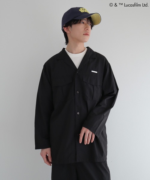 STAR WARS（スターウォーズ）の「STAR WARS/バックプリントシャツ（シャツ/ブラウス・レディース・ブラック/ベージュ・FREE）」の20枚目の写真