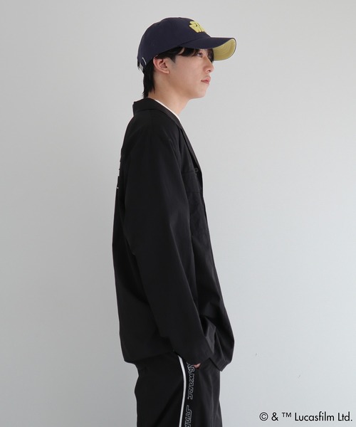 STAR WARS（スターウォーズ）の「STAR WARS/バックプリントシャツ（シャツ/ブラウス・レディース・ブラック/ベージュ・FREE）」の21枚目の写真