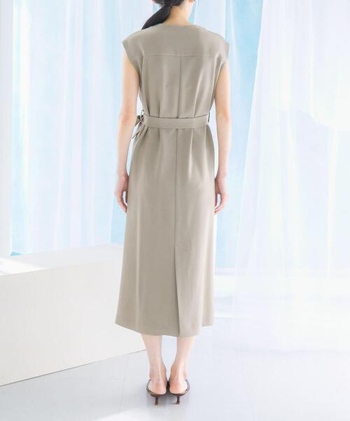 アーバンリサーチ URBAN RESEARCHリネンライクレイヤードワンピース URBAN RESEARCH ROSSO｜リネンライクレイヤードワンピース