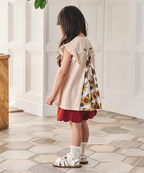 Ampersand（アンパサンド）の「メッシュメローソックス（ソックス/靴下・キッズ・アイボリー/ラベンダー/チャコール・12/15 /18/21）」の8枚目の写真