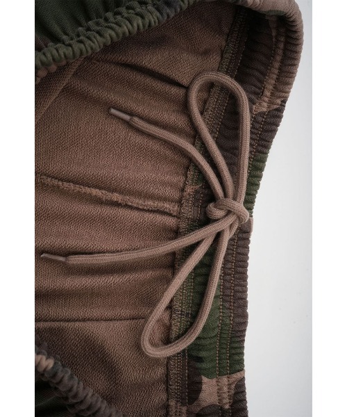 WOKE EDGE（ウォークエッジ）の「ワークパンツ｜Splayed Camo Sweat Pants｜WOKE EDGE（スウェットパンツ・メンズ・マルチ・M/L/XL）」の9枚目の写真