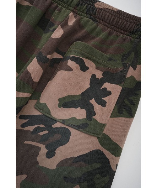 WOKE EDGE（ウォークエッジ）の「ワークパンツ｜Splayed Camo Sweat Pants｜WOKE EDGE（スウェットパンツ・メンズ・マルチ・M/L/XL）」の10枚目の写真