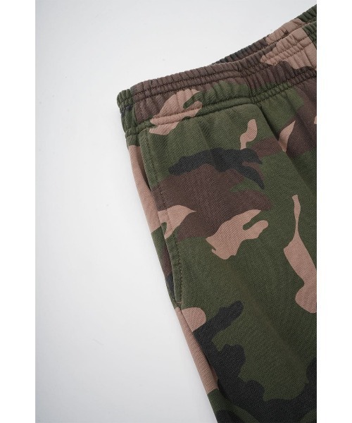 WOKE EDGE（ウォークエッジ）の「ワークパンツ｜Splayed Camo Sweat Pants｜WOKE EDGE（スウェットパンツ・メンズ・マルチ・M/L/XL）」の12枚目の写真