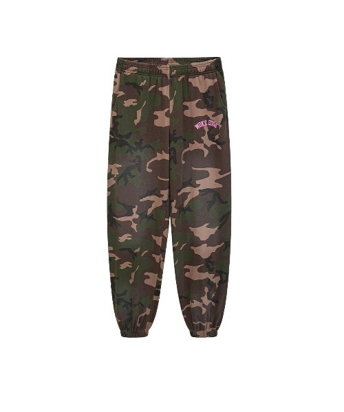 WOKE EDGE（ウォークエッジ）の「ワークパンツ｜Splayed Camo Sweat Pants｜WOKE EDGE（スウェットパンツ・メンズ・マルチ・M/L/XL）」の4枚目の写真