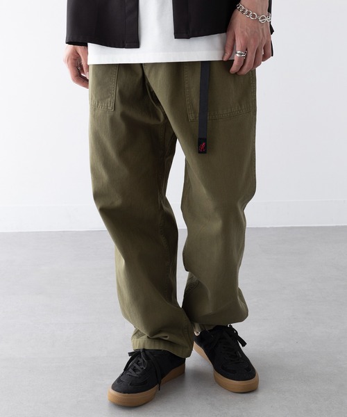 Gramicci（グラミチ）の「【GRAMICCI】LOOSE TAPERED RIDGE PANT G114-OGT（その他パンツ・メンズ・ベージュ/ネイビー/オリーブ/ブラック/グレイッシュベージュ・XL/L/M/S）」の4枚目の写真