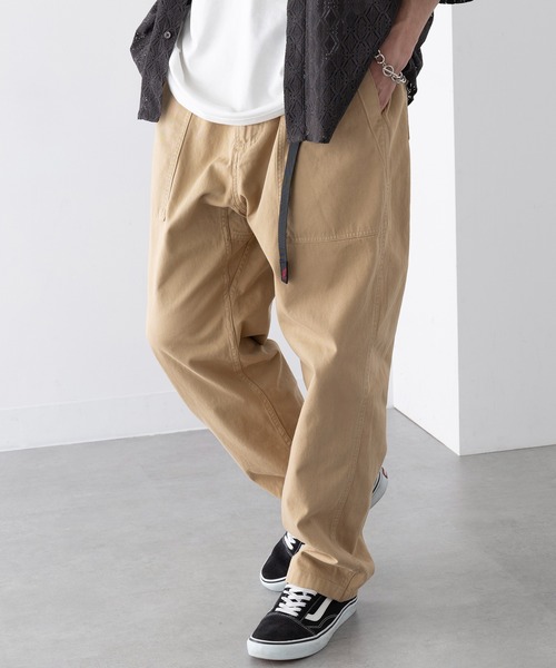 Gramicci（グラミチ）の「【GRAMICCI】LOOSE TAPERED RIDGE PANT G114-OGT（その他パンツ・メンズ・ベージュ/ネイビー/オリーブ/ブラック/グレイッシュベージュ・XL/L/M/S）」の7枚目の写真