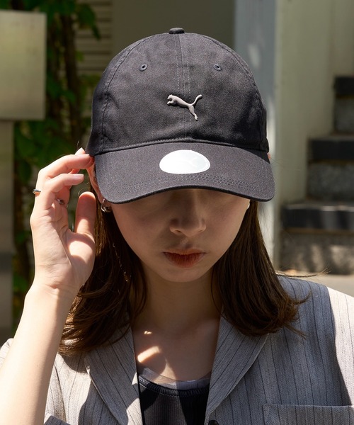 PUMA（プーマ）の「【PUMA】181-1033 ツイルキャップ（キャップ・メンズ・ベージュ/ネイビー/ブラック・FREE）」の2枚目の写真