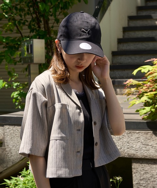 PUMA（プーマ）の「【PUMA】181-1033 ツイルキャップ（キャップ・メンズ・ベージュ/ネイビー/ブラック・FREE）」の5枚目の写真