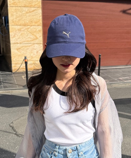 PUMA（プーマ）の「【PUMA】181-1033 ツイルキャップ（キャップ・メンズ・ベージュ/ネイビー/ブラック・FREE）」の11枚目の写真