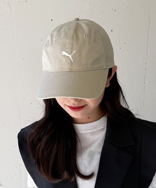 PUMA（プーマ）の「【PUMA】181-1033 ツイルキャップ（キャップ・メンズ・ベージュ/ネイビー/ブラック・FREE）」の16枚目の写真