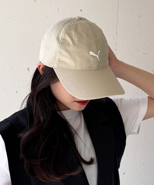 PUMA（プーマ）の「【PUMA】181-1033 ツイルキャップ（キャップ・メンズ・ベージュ/ネイビー/ブラック・FREE）」の18枚目の写真