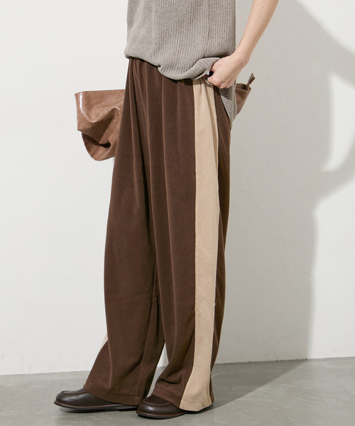 JOURNAL STANDARD(ジャーナルスタンダード)の「パイルラインパンツ(その他パンツ・レディース・ブラウン/グレー・FREE)」の22枚目の写真