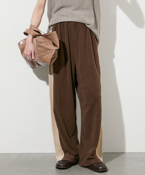 JOURNAL STANDARD(ジャーナルスタンダード)の「パイルラインパンツ(その他パンツ・レディース・ブラウン/グレー・FREE)」の20枚目の写真