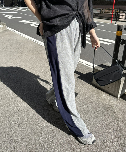 JOURNAL STANDARD(ジャーナルスタンダード)の「パイルラインパンツ(その他パンツ・レディース・ブラウン/グレー・FREE)」の18枚目の写真