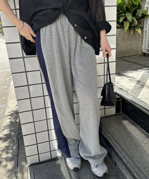 JOURNAL STANDARD(ジャーナルスタンダード)の「パイルラインパンツ(その他パンツ・レディース・ブラウン/グレー・FREE)」の17枚目の写真