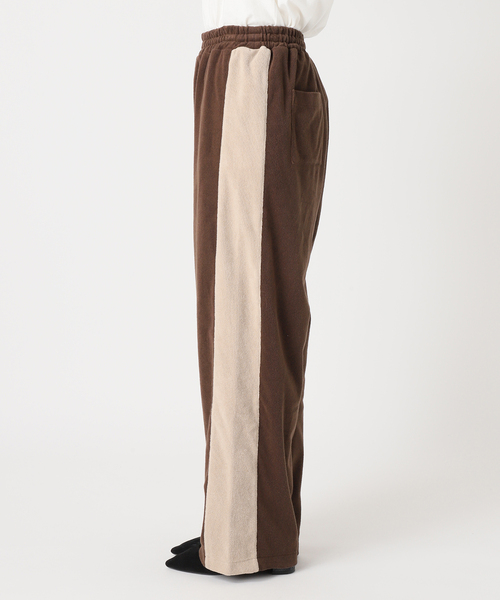 JOURNAL STANDARD(ジャーナルスタンダード)の「パイルラインパンツ(その他パンツ・レディース・ブラウン/グレー・FREE)」の13枚目の写真