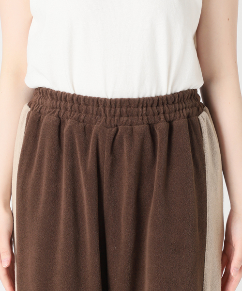 JOURNAL STANDARD(ジャーナルスタンダード)の「パイルラインパンツ(その他パンツ・レディース・ブラウン/グレー・FREE)」の9枚目の写真