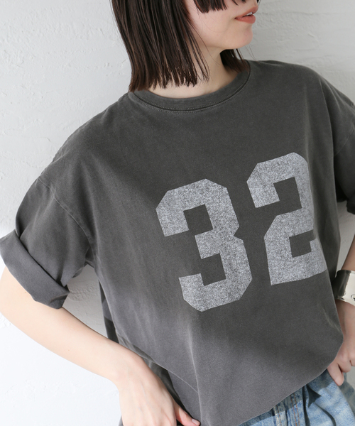 セール】【32】ピグメントTシャツ（Tシャツ/カットソー