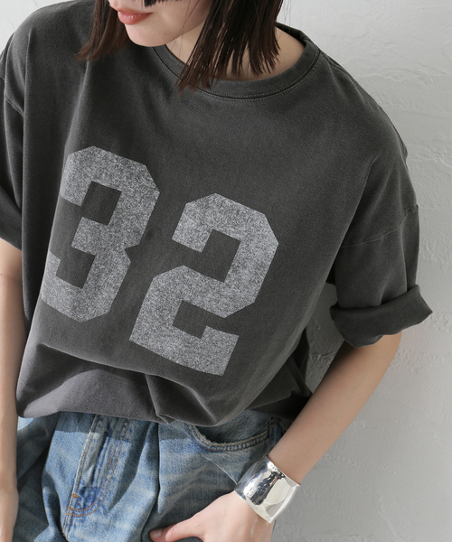 セール】【32】ピグメントTシャツ（Tシャツ/カットソー