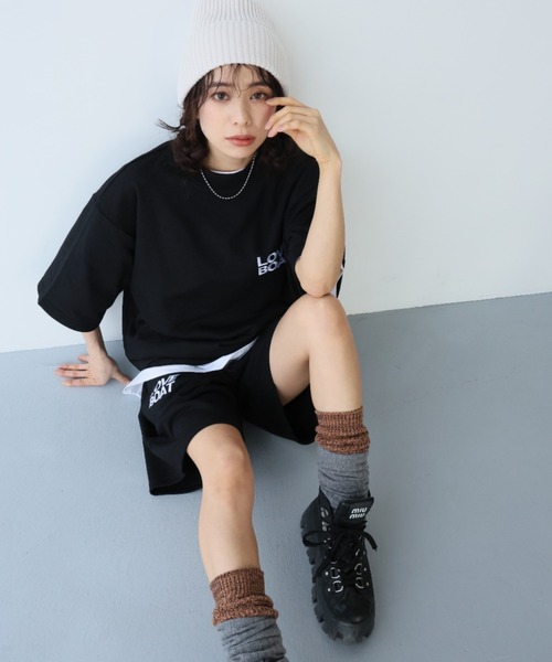 LOVE BOAT 半袖スウェットセットアップ（スウェット）｜LOVE BOAT