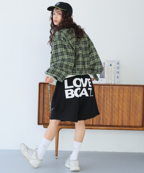 LOVE BOATセットアップ ラブボート 「LOVE BOAT」 セットアップ L ブラウン レディース