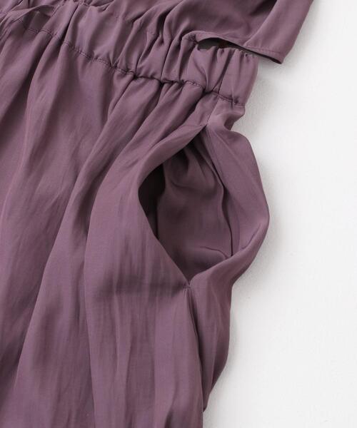 ITEMS URBANRESEARCH(アイテムズ アーバンリサーチ)の「セットアップライクカッセンワンピース(ワンピース・レディース・グレー系その他/ブラック/パープル・FREE)」の21枚目の写真