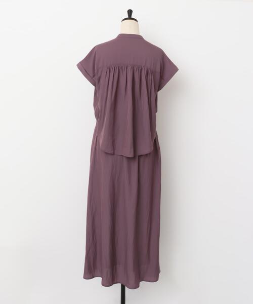 ITEMS URBANRESEARCH(アイテムズ アーバンリサーチ)の「セットアップライクカッセンワンピース(ワンピース・レディース・グレー系その他/ブラック/パープル・FREE)」の22枚目の写真