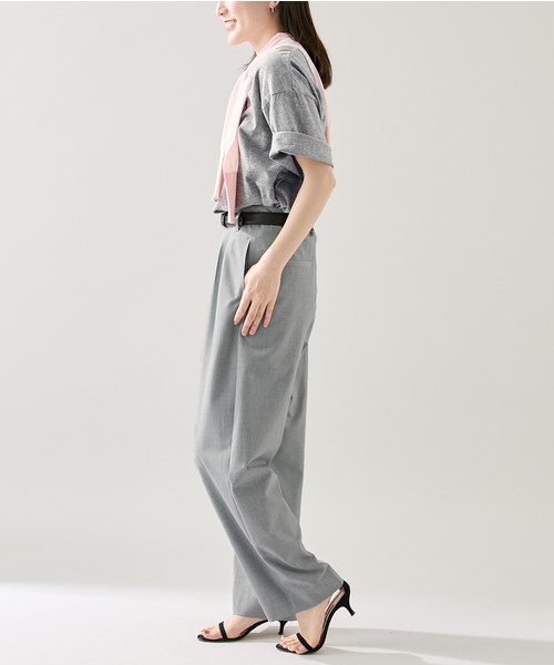 INSCRIRE アンスクリア Back Circle Tee I25SSBC98（Tシャツ