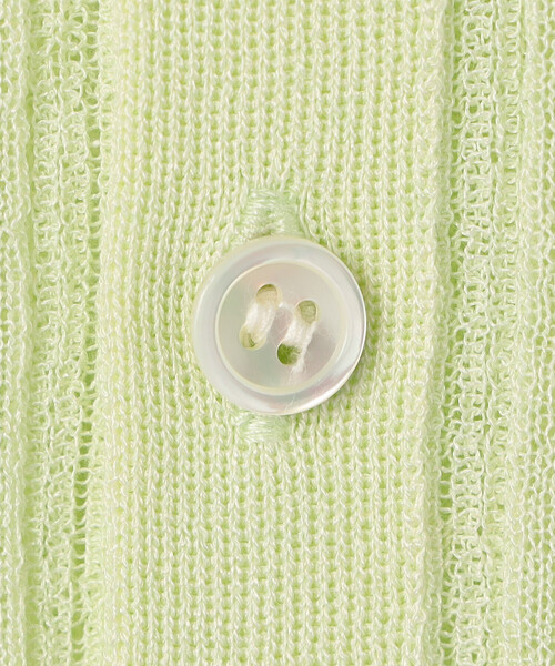 LE GLAZIK | ランダムリブ ヘンリーネックプルオーバー WOMEN Bshop｜LE GLAZIK | ランダムリブ ヘンリーネックプルオーバー