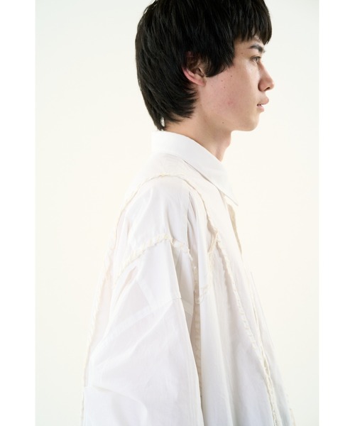 DISCOVERED(ディスカバード)の「DOCKING WIDE LOOPING SHIRTS(シャツ/ブラウス・メンズ・ブルー/ホワイト・SMALL/LARGE)」の19枚目の写真
